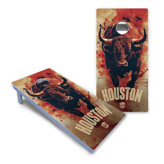 World Series of Cornhole Board Official All-Weather - Houston Texans