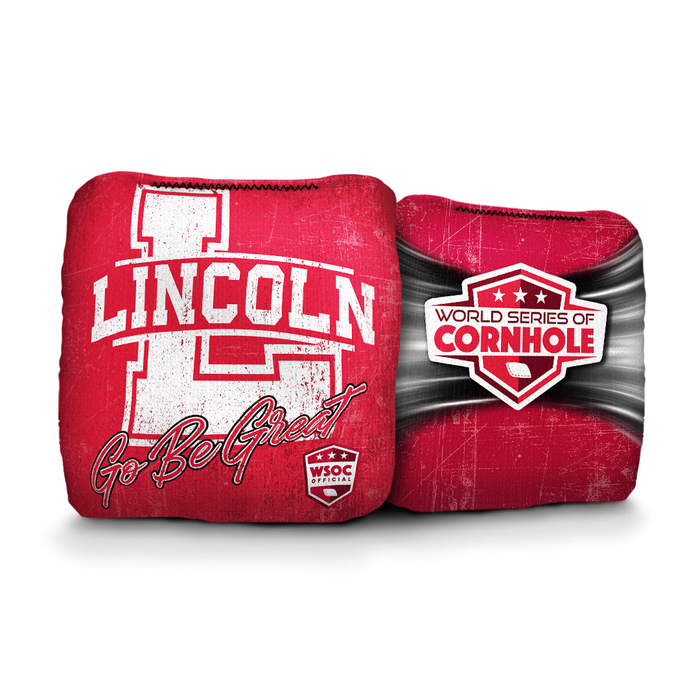 Nebraska Cornhuskers Lincoln - 6 Inch WSOC Official Pro Cornhole Bags
