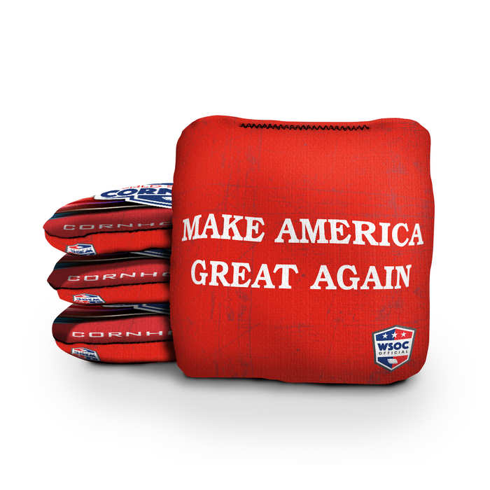 MAGA - 6 Inch WSOC Official Pro Cornhole Bags