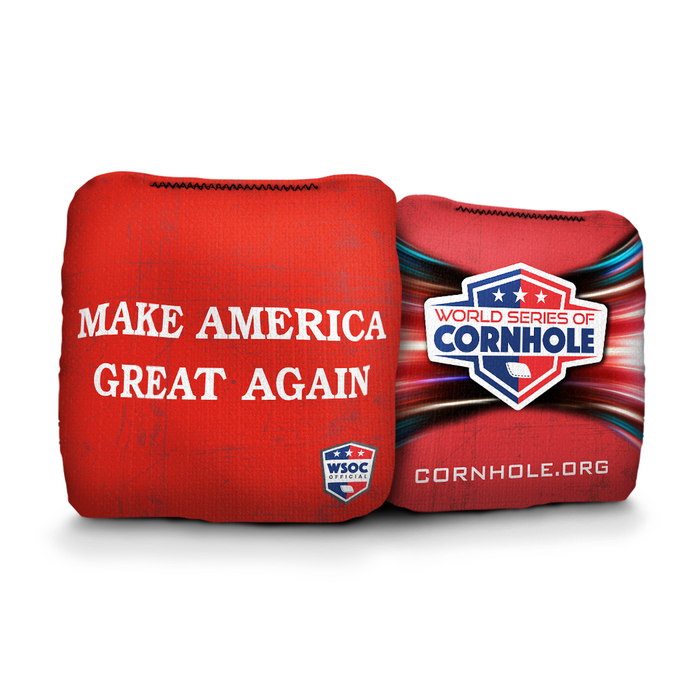MAGA - 6 Inch WSOC Official Pro Cornhole Bags