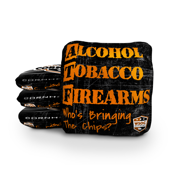 ATF Who's Bringing the Chips - 6 Inch WSOC Official Pro Cornhole Bags