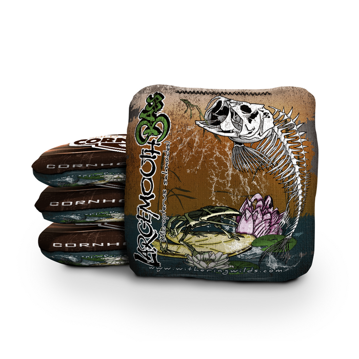 Withering Wilds Largemouth Bass - 6 Inch WSOC Official Pro Cornhole Bags