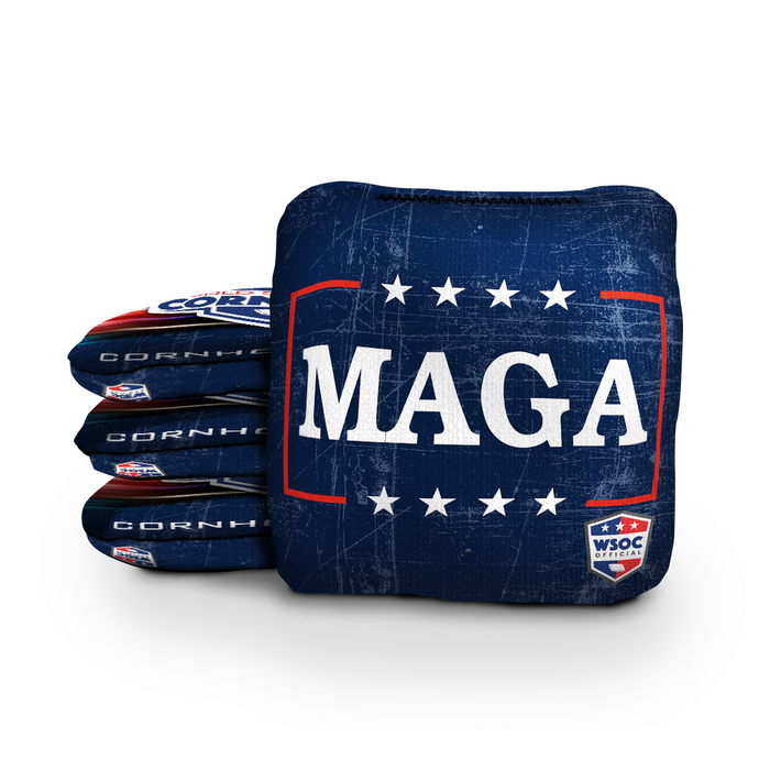 MAGA - 6 Inch WSOC Official Pro Cornhole Bags