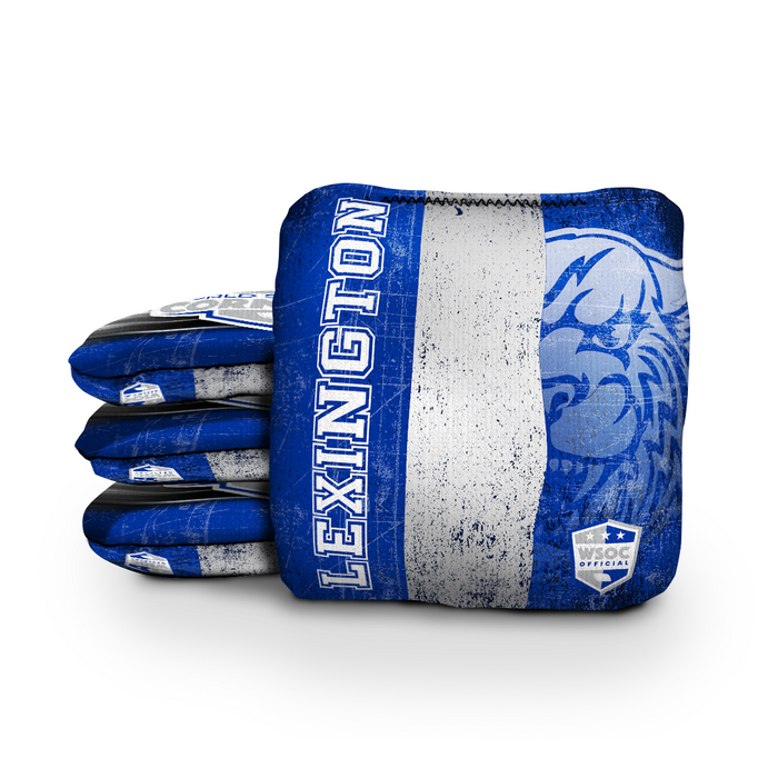 Kentucky Wildcats Lexington - 6 Inch WSOC Official Pro Cornhole Bags