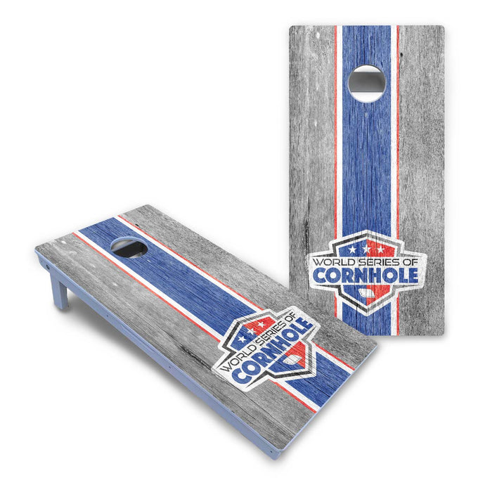 World Series of Cornhole Board Official All-Weather - WSOC Grey