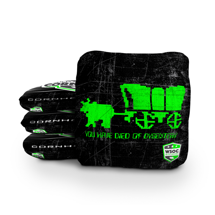 Oregon Trail Cornhole Bags - 6 Inch WSOC Official Pro Cornhole Bags