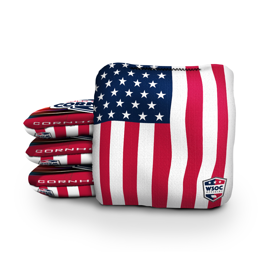 Selection of best-selling WSOC professional, custom and recreational cornhole bags