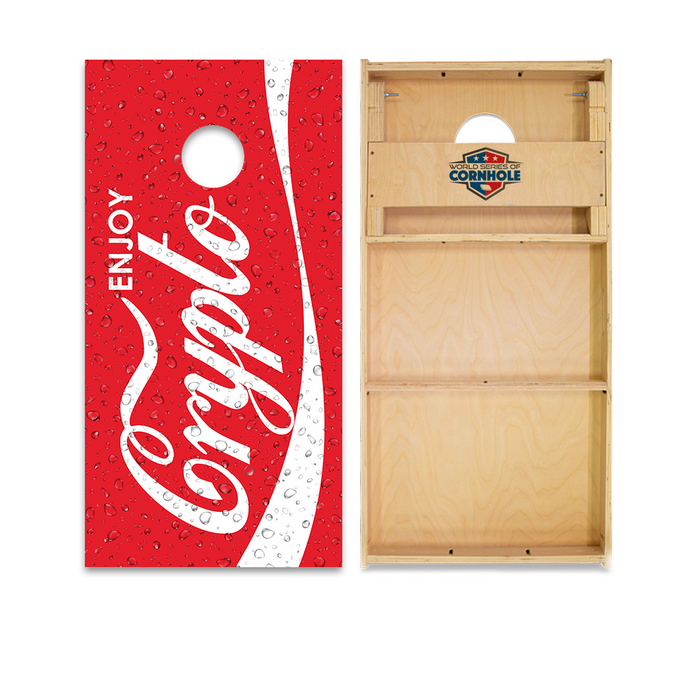 World Series of Cornhole Official 2' x 4' Professional Cornhole Board Runway 2402P - Enjoy Crypto