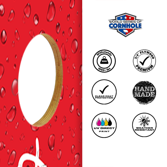 World Series of Cornhole Official 2' x 4' Professional Cornhole Board Runway 2402P - Enjoy Crypto