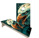 Professional and recreational 2x4 regulation cornhole boards with bags and carrying cases
