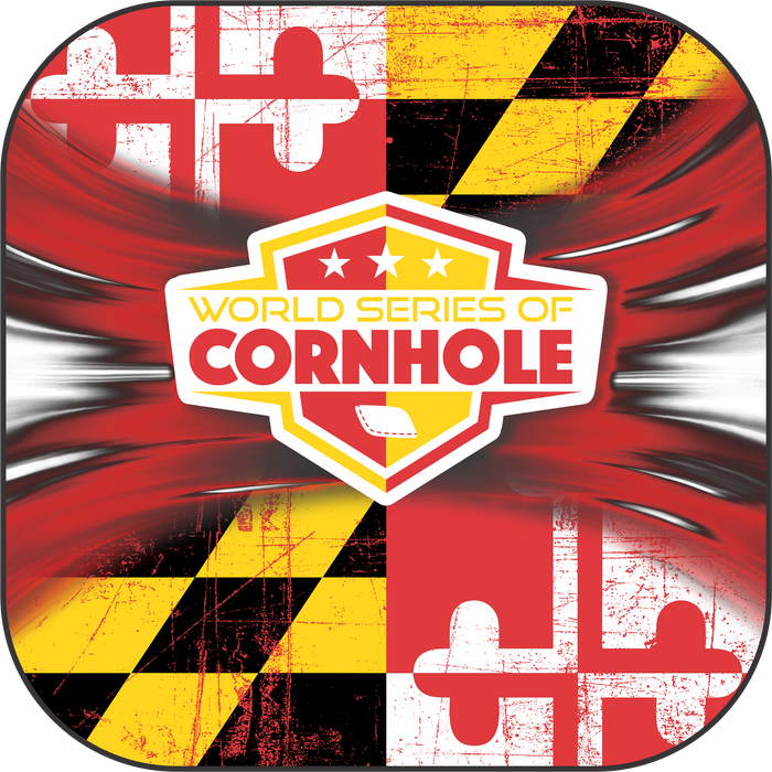 Maryland Terrapins College Park - 6 Inch WSOC Official Pro Cornhole Bags