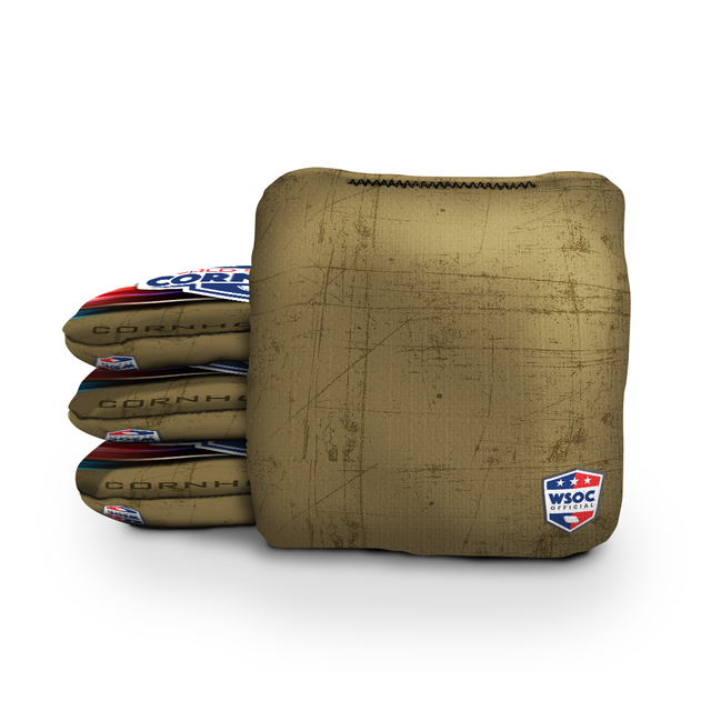 World Series of Cornhole Official 6-IN Professional Cornhole Bag Rapter - Simple