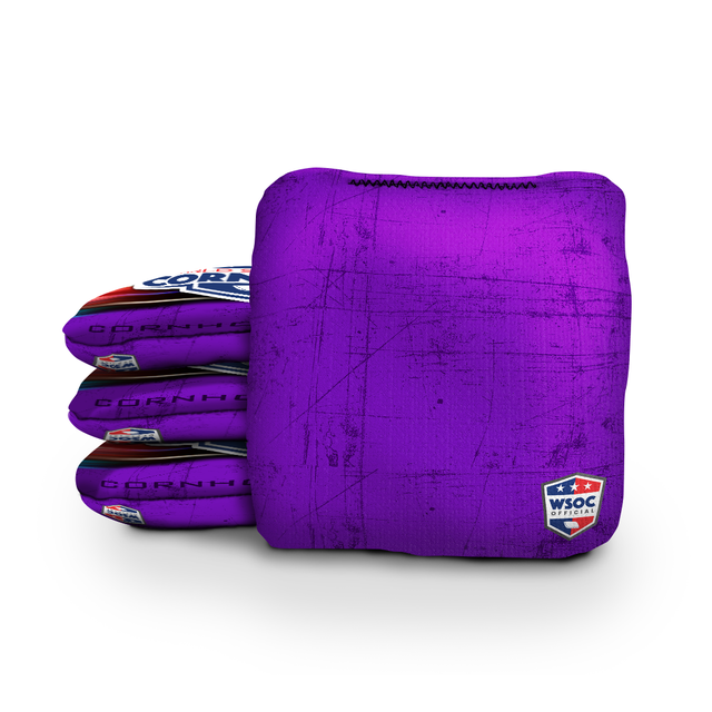 World Series of Cornhole Official 6-IN Professional Cornhole Bag Rapter - Simple