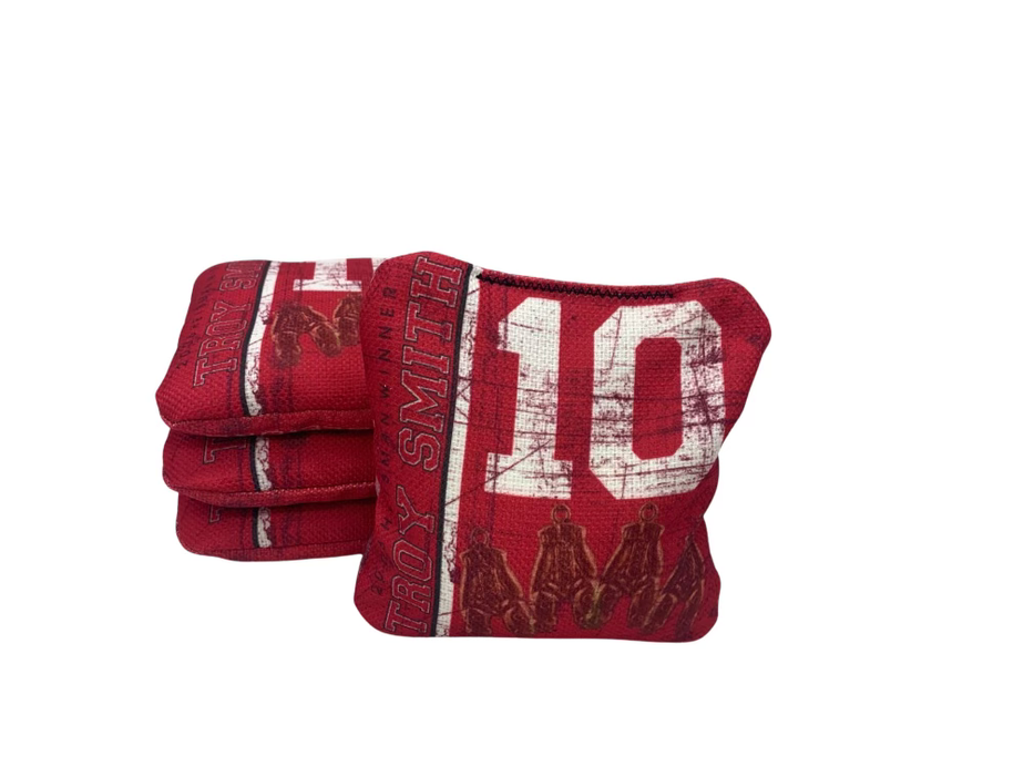 Ohio State Troy Smith #10 - 6 Inch WSOC Official Pro Cornhole Bags