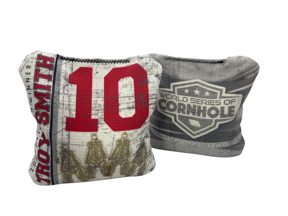 Ohio State Troy Smith #10 - 6 Inch WSOC Official Pro Cornhole Bags