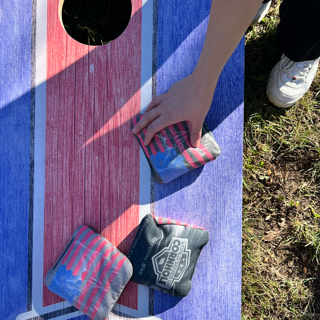 World Series of Cornhole Official 2' x 4' Professional Cornhole Board Runway 2402P - Georgia Bulldogs