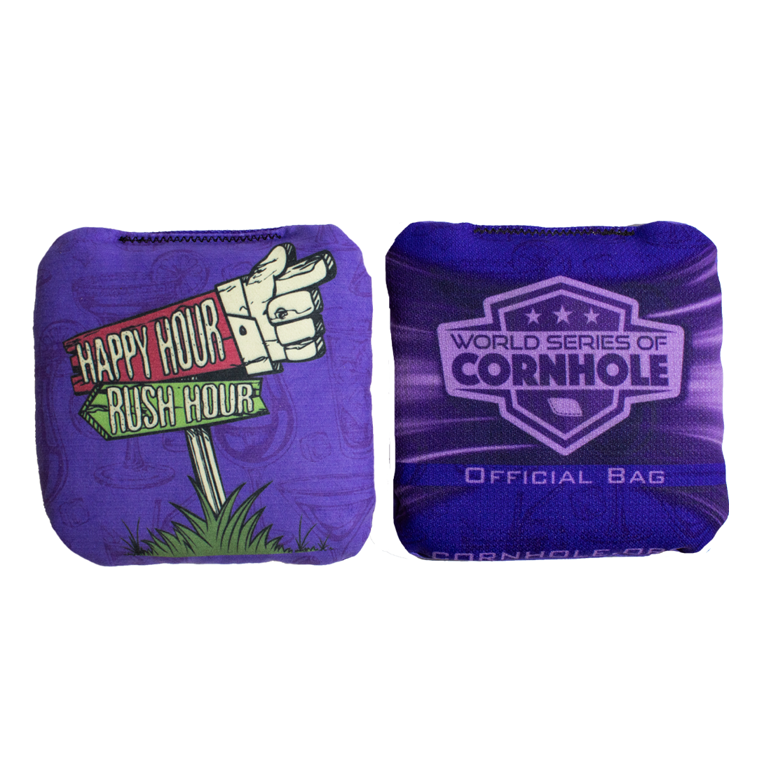 World Series of Cornhole 6-IN Professional Cornhole Bag Rapter - Happy Hour