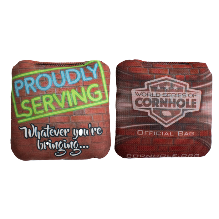World Series of Cornhole 6-IN Professional Cornhole Bag Rapter - Proudly Serving