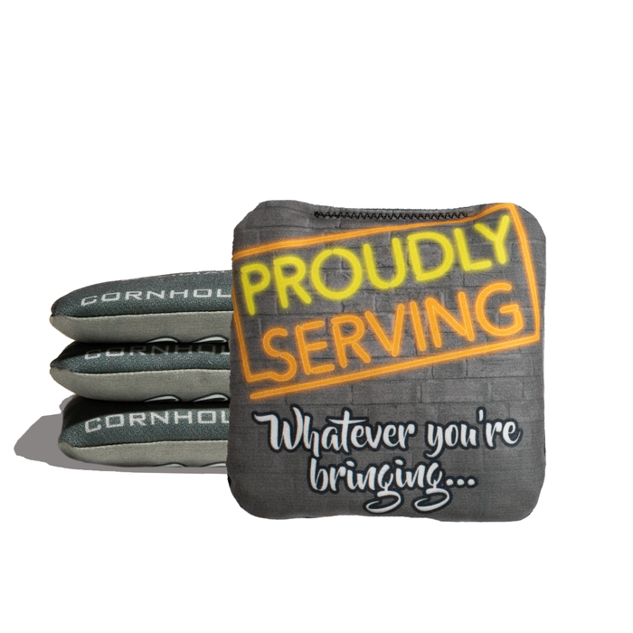 World Series of Cornhole 6-IN Professional Cornhole Bag Rapter - Proudly Serving
