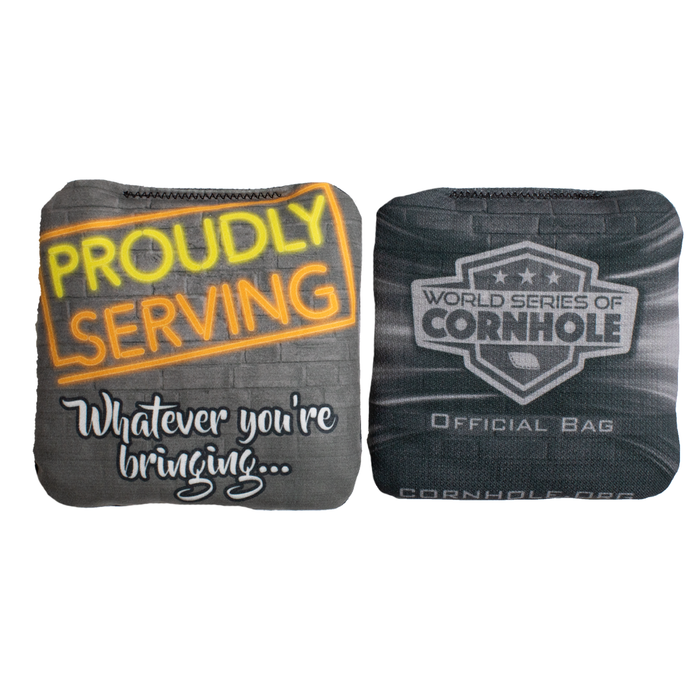 World Series of Cornhole 6-IN Professional Cornhole Bag Rapter - Proudly Serving