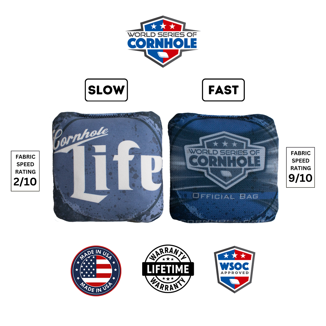 World Series of Cornhole 6-IN Professional Cornhole Bag Rapter - Cornhole Life