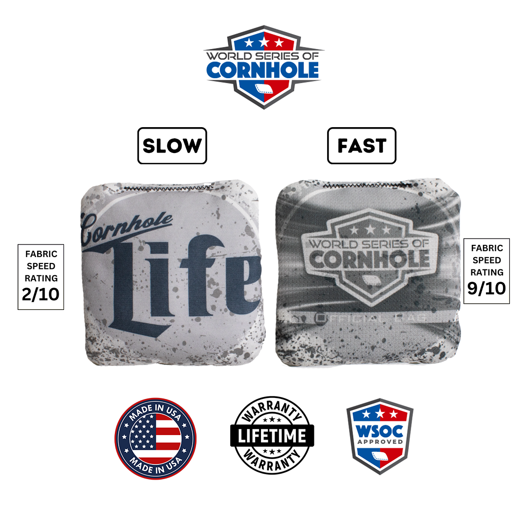 World Series of Cornhole 6-IN Professional Cornhole Bag Rapter - Cornhole Life