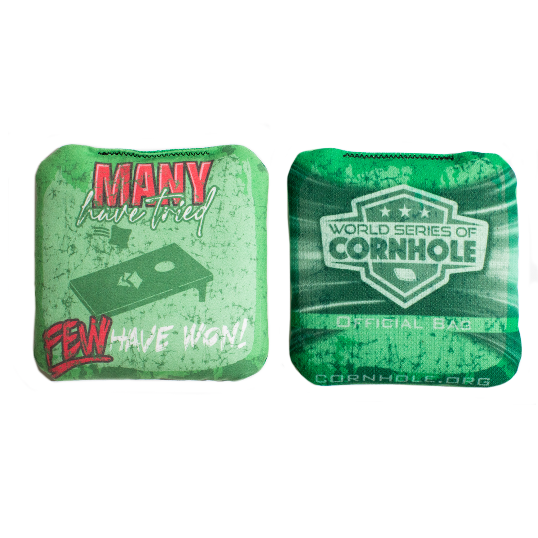 World Series of Cornhole 6-IN Professional Cornhole Bag Rapter - Many Have Tried