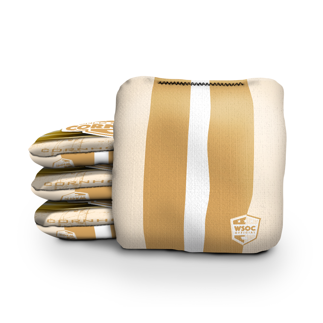 World Series of Cornhole 6-IN Professional Cornhole Bag Rapter - Classic Stripes