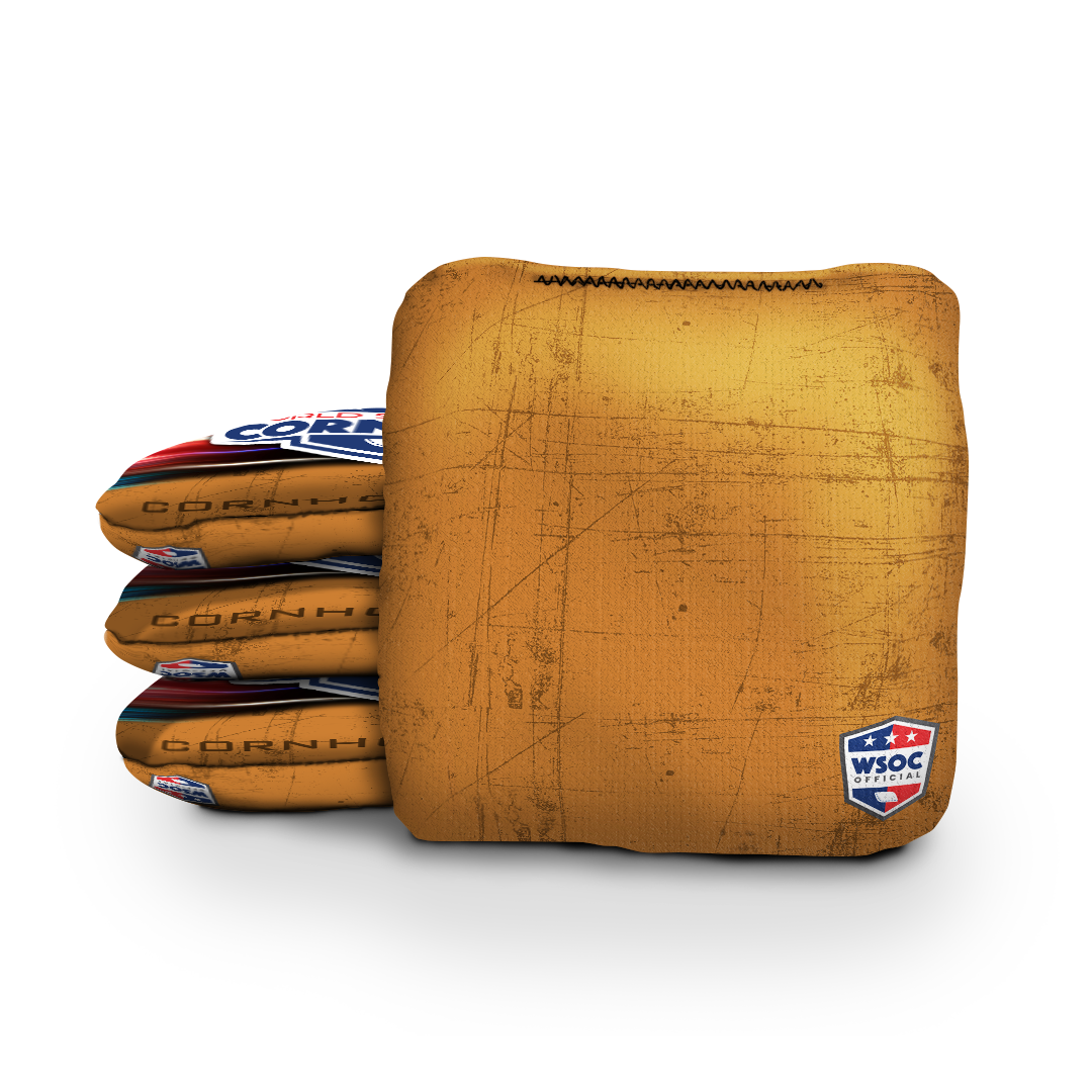 Cornhole Professional - 1 x board - 120 x 60 cm - officiële 15 x 15 cm grote Bean Bags - in draagtas - Red Zone Original - Cornhole League 1883 Cornhole Professional - 1 x board - 120 x 60 cm - officiële 15 x 15 cm grote Bean Bags - in draagtas - Red Zone Original - Cornhole League 1883