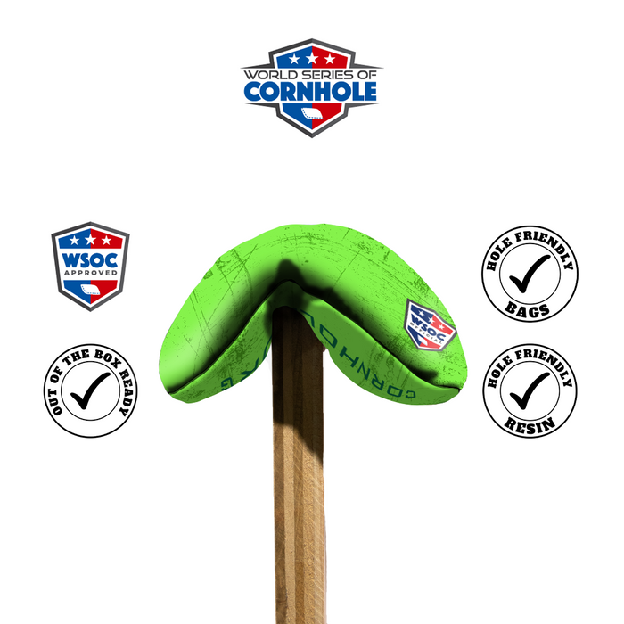 World Series of Cornhole Official 6-IN Professional Cornhole Bag Rapter - Simple