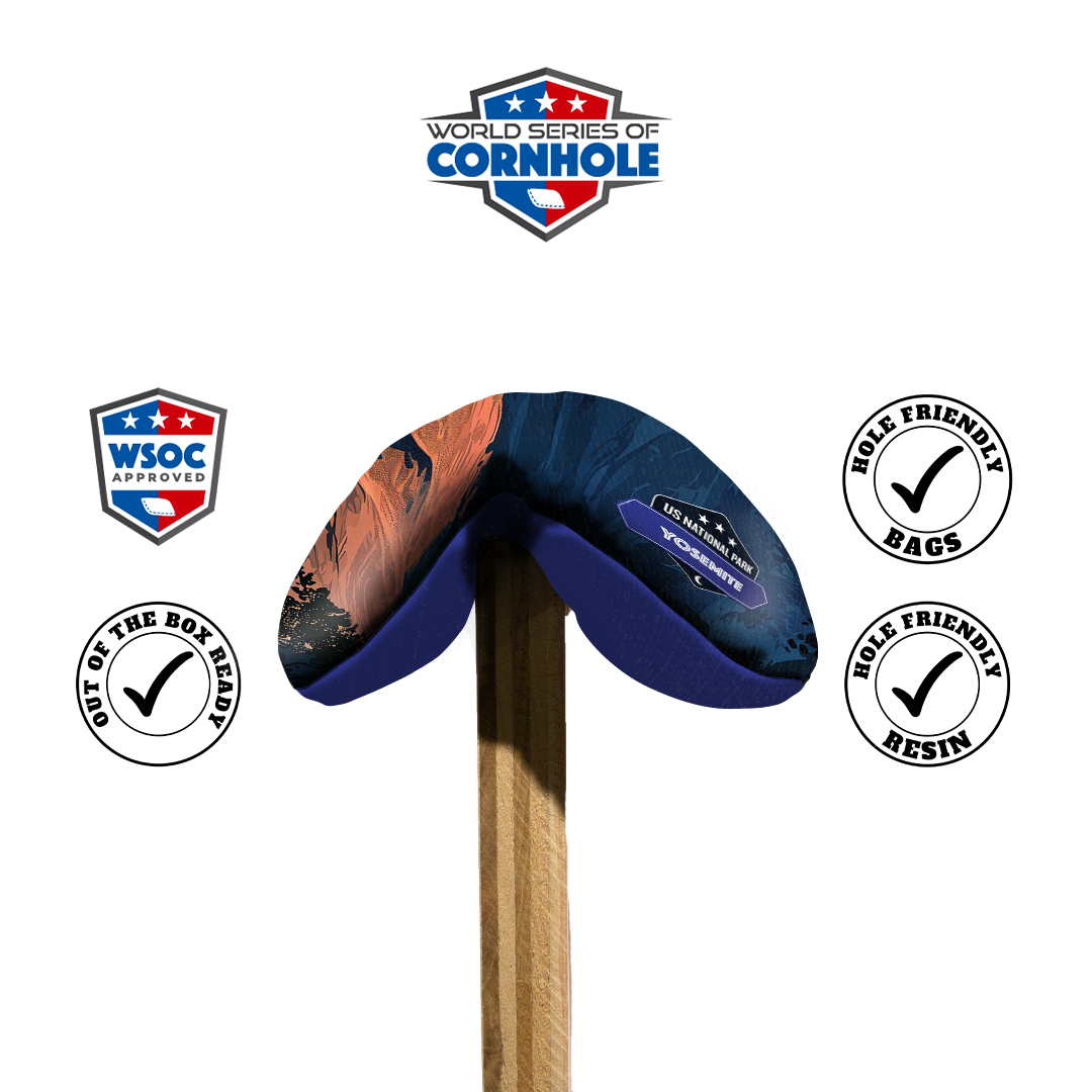 World Series of Cornhole Official 6-IN Professional Cornhole Bag Rapter - Washington Commanders