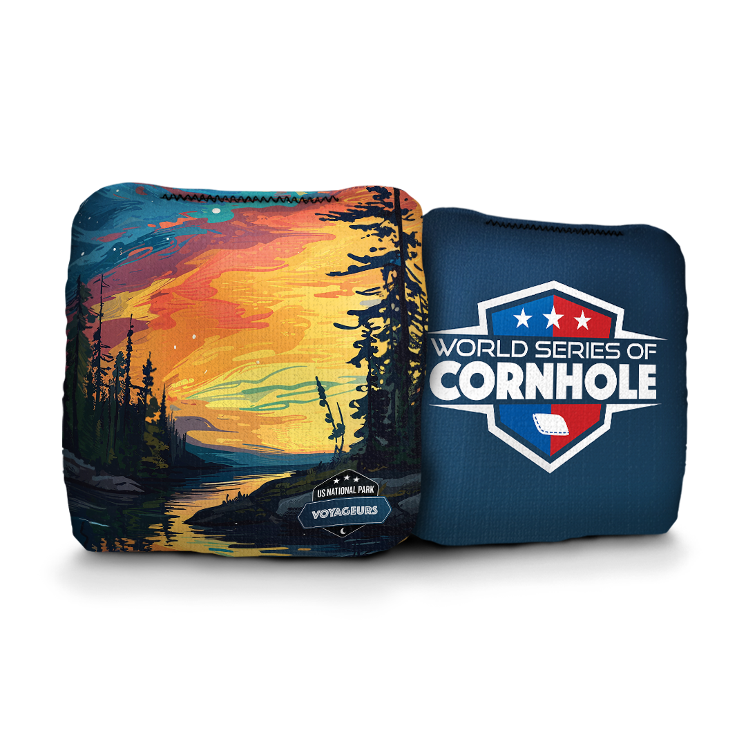 World Series of Cornhole 6-IN Professional Cornhole Bag Rapter - National Park - Voyaguers