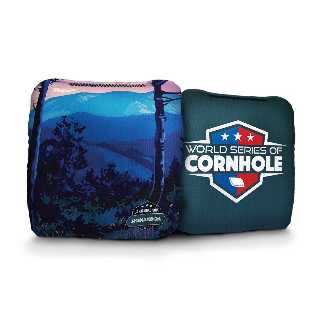World Series of Cornhole 6-IN Professional Cornhole Bag Rapter - National Park - Shenandoah