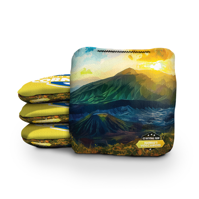 World Series of Cornhole 6-IN Professional Cornhole Bag Rapter - Hawaii Volcanoes National Park