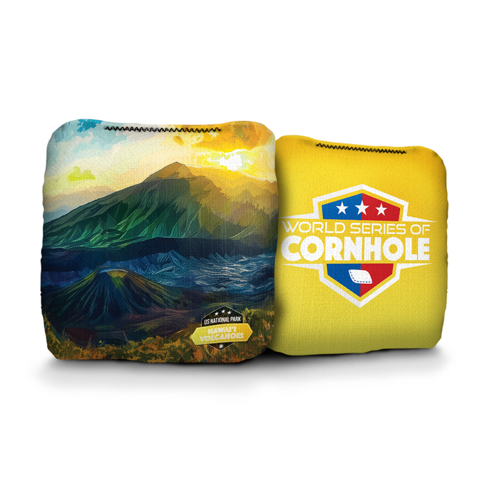 World Series of Cornhole 6-IN Professional Cornhole Bag Rapter - Hawaii Volcanoes National Park
