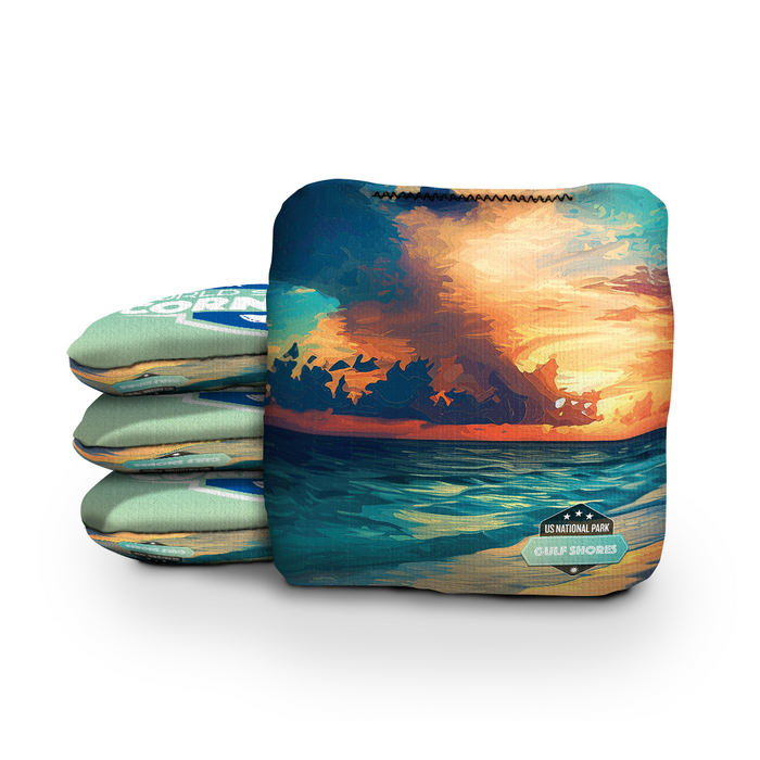 World Series of Cornhole 6-IN Professional Cornhole Bag Rapter - Gulf Shores National Park