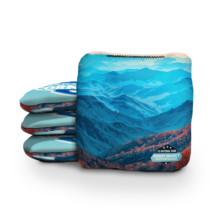 World Series of Cornhole 6-IN Professional Cornhole Bag Rapter - Great Smoky Mountains National Park
