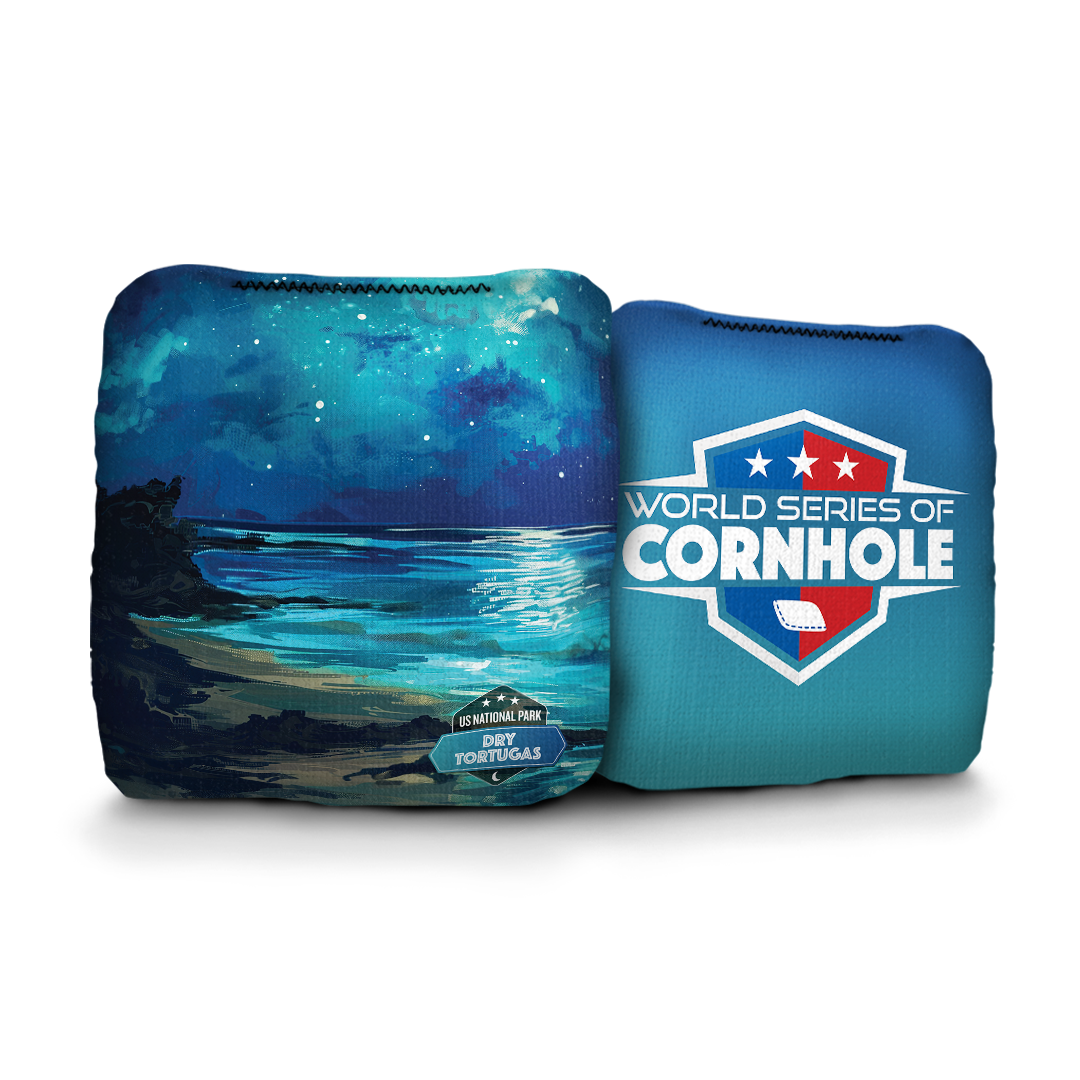 World Series of Cornhole 6-IN Professional Cornhole Bag Rapter - National Park - Dry Tortugas