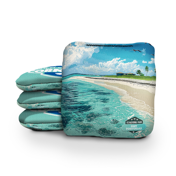 World Series of Cornhole 6-IN Professional Cornhole Bag Rapter - Dry Tortugas National Park