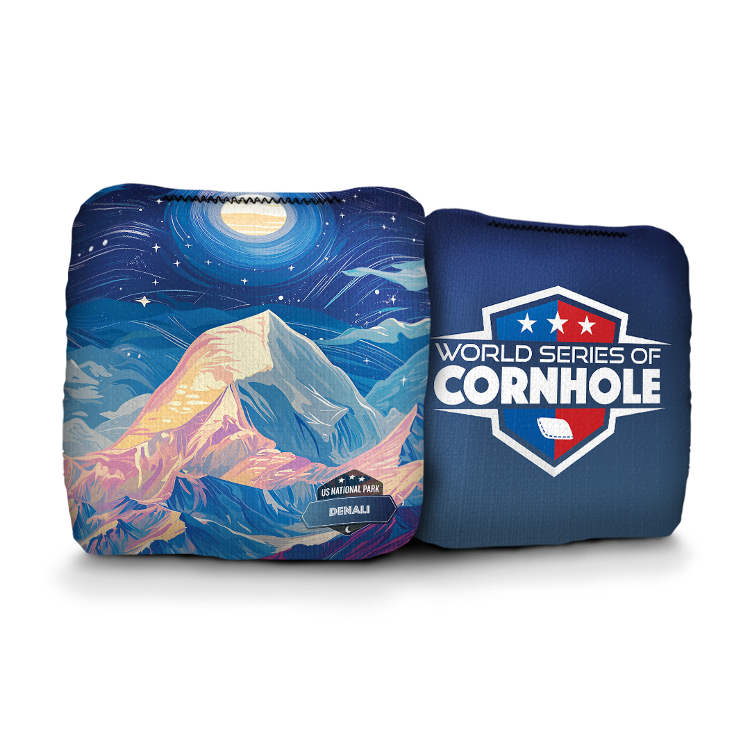 World Series of Cornhole 6-IN Professional Cornhole Bag Rapter - Denali National Park