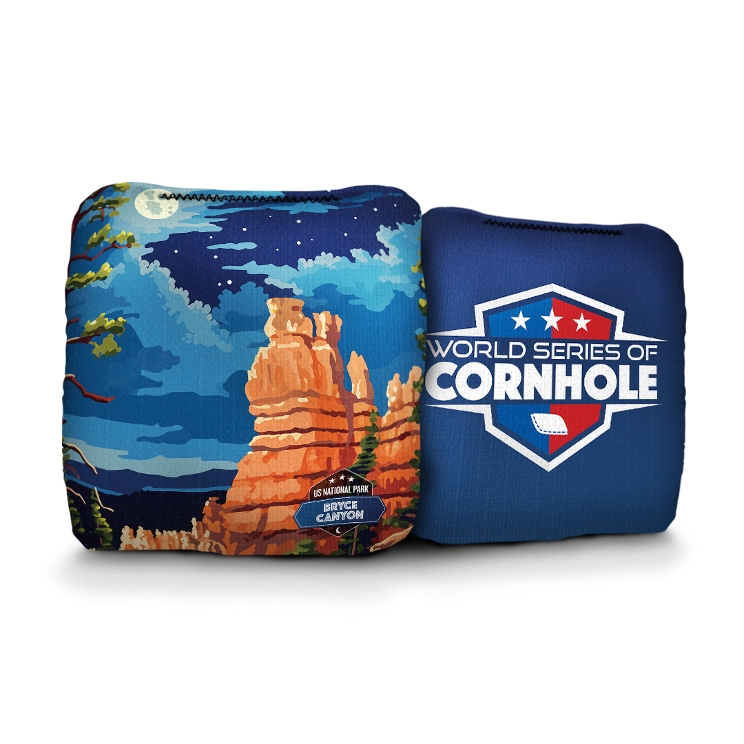 World Series of Cornhole 6-IN Professional Cornhole Bag Rapter - National Park - Bryce Canyon