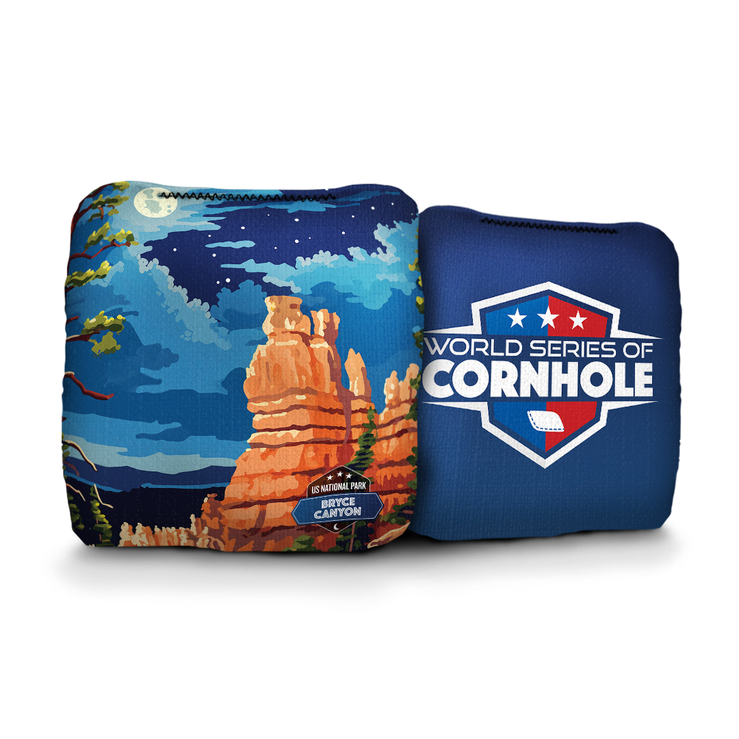 World Series of Cornhole 6-IN Professional Cornhole Bag Rapter - Bryce Canyon National Park