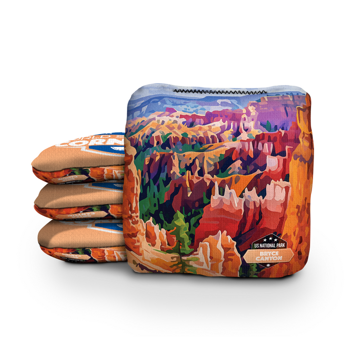 World Series of Cornhole 6-IN Professional Cornhole Bag Rapter - Bryce Canyon National Park