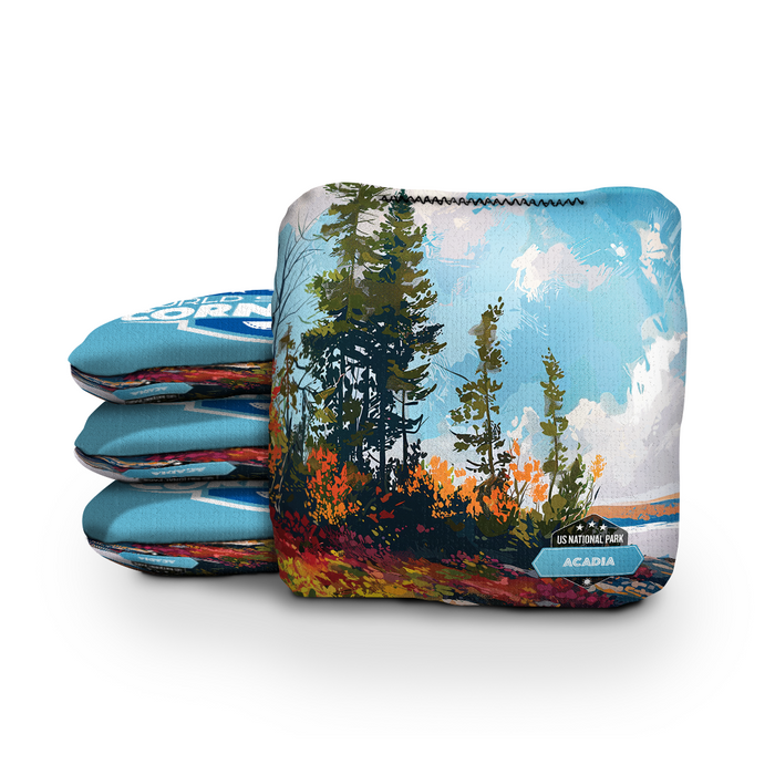 World Series of Cornhole 6-IN Professional Cornhole Bag Rapter - Acadia National Park