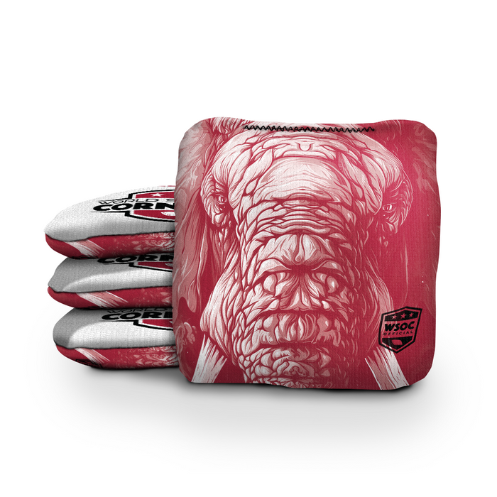 World Series of Cornhole 6-IN Professional Cornhole Bag Rapter - Alabama Crimson Tide