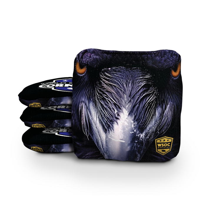 Baltimore Ravens - 6 Inch WSOC Official Pro Cornhole Bags
