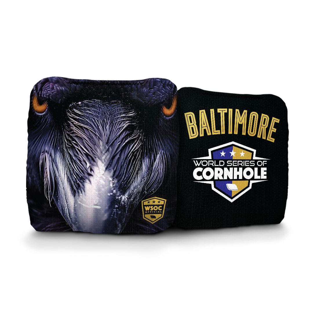 6-IN Professional Cornhole Bag Rapter - Baltimore