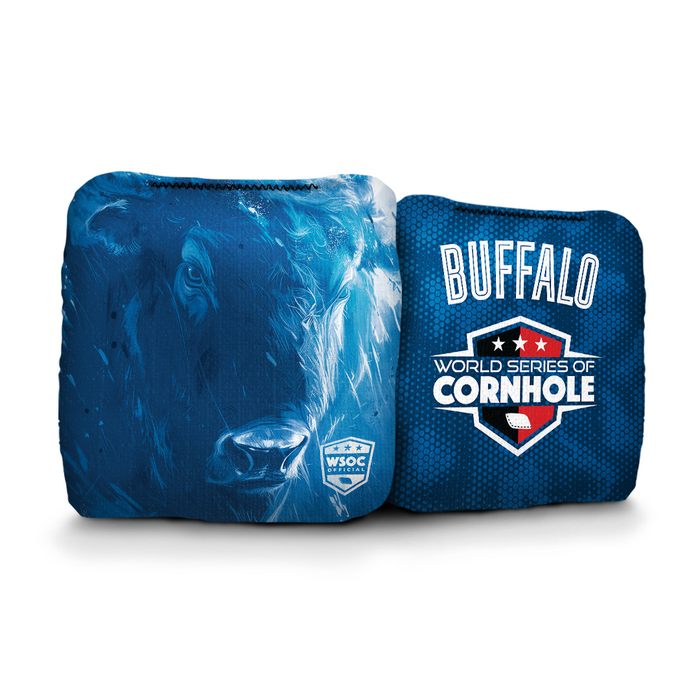 World Series of Cornhole 6-IN Professional Cornhole Bag Rapter - Buffalo Bills