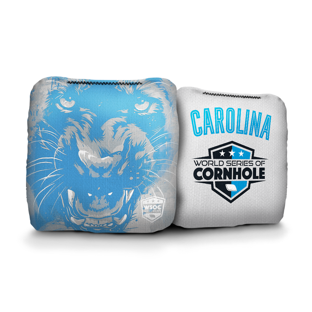 World Series of Cornhole 6-IN Professional Cornhole Bag Rapter - Carolina
