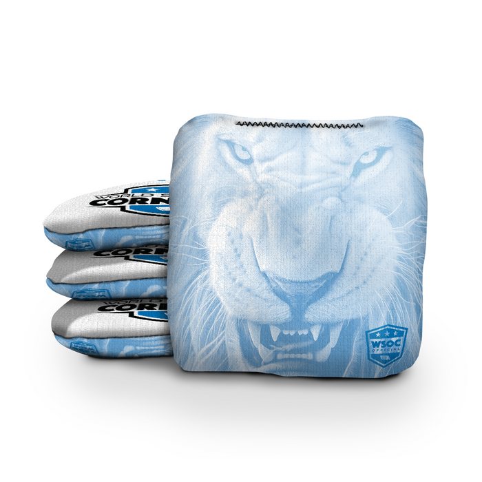 World Series of Cornhole 6-IN Professional Cornhole Bag Rapter - Detroit Lions